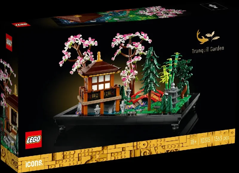 Promoting environmental awareness LEGO10315 LEGO ICONS TRANQUIL GARDEN
