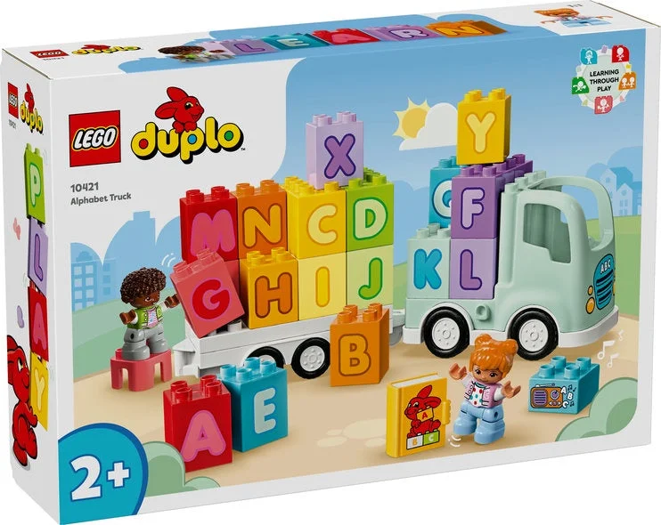 Stress-relieving LEGO buildingLego Duplo - Alphabet Truck 10421