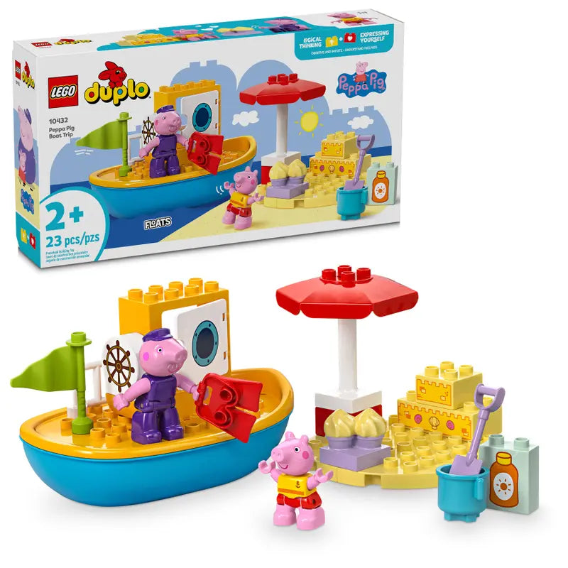 Reflecting diverse hobbies LEGO setsLego Duplo -  Peppa Pig Boat Trip 10432