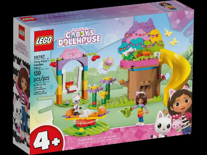 Creatively inspiring LEGOLego Gabby's Dollhouse - Kitty Fairy's Garden Party 10787
