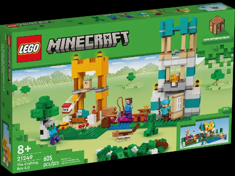 Creatively inspiring LEGOLego Minecraft - The Crafting Box 4.0 21249