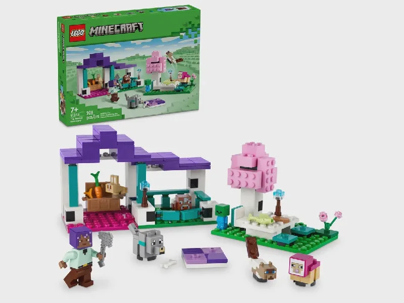 Facilitating collaborative play LEGOLego Minecraft - The Animal Sanctuary 21253