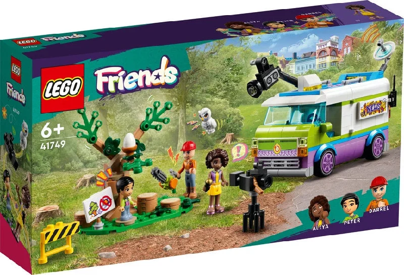 Enhancing problem-solving skills LEGOLego Friends - Newsroom Van 41749