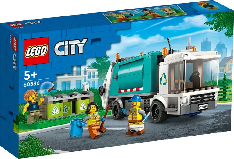 Intricately designed LEGOLego City - Recycling Truck - 60386