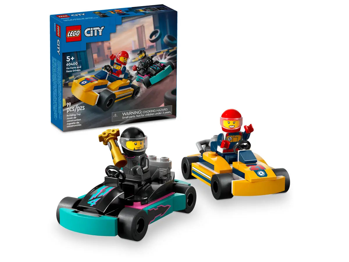 Facilitating collaborative play LEGOLego City - Go-Karts and Race Drivers 60400