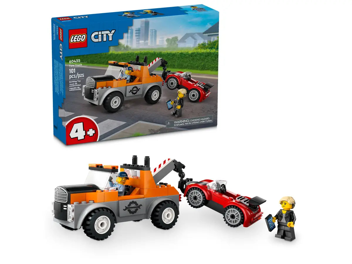 Offering endless joy LEGOLego City - Tow Truck and Sports Car Repair 60435