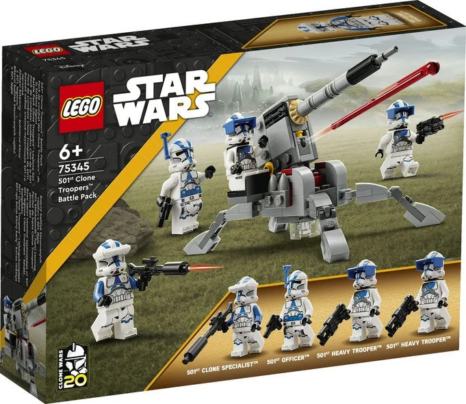 Stimulating and engaging LEGO playLego Star Wars - 501st Clone Troopers™ Battle Pack - 75345 Stimulating and engaging LEGO playLego Star Wars - 501st Clone Troopers™ Battle Pack - 75345