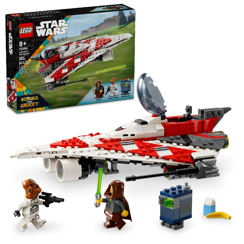 Inspiring future engineers LEGOLEGO Star Wars 75388 Jedi Bob's Starfighter Set