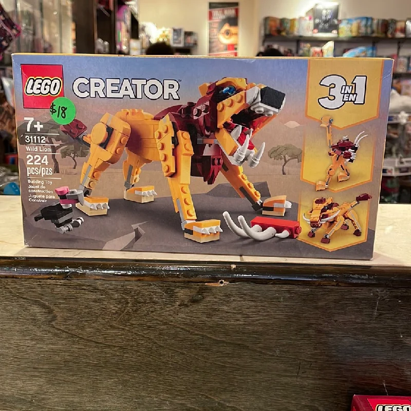 Intricate and intricate LEGO designsBrickhouse 31112 Lego Wild Lion