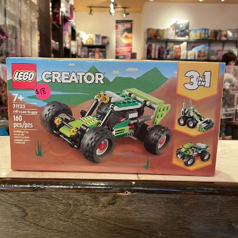 Fostering patience and perseverance LEGOBrickhouse 31123 Lego Off-Road Buggy