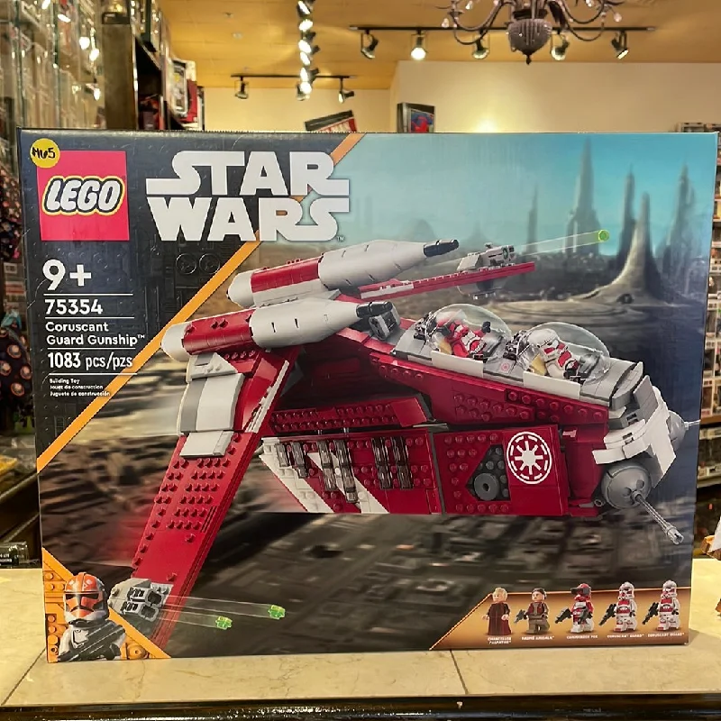Promoting fine motor skills LEGO setsBrickhouse 75354 Lego Coruscant Guard Gunship