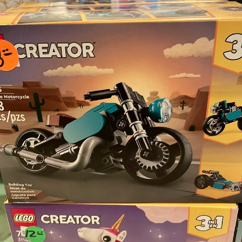 Fostering patience and perseverance LEGOBrickhouse LEGO vintage motorcycle 31135
