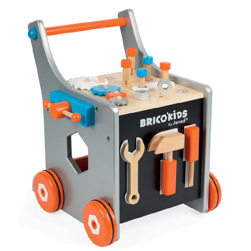 colorful and cheerful wooden toys                   BricoKids DIY Trolley