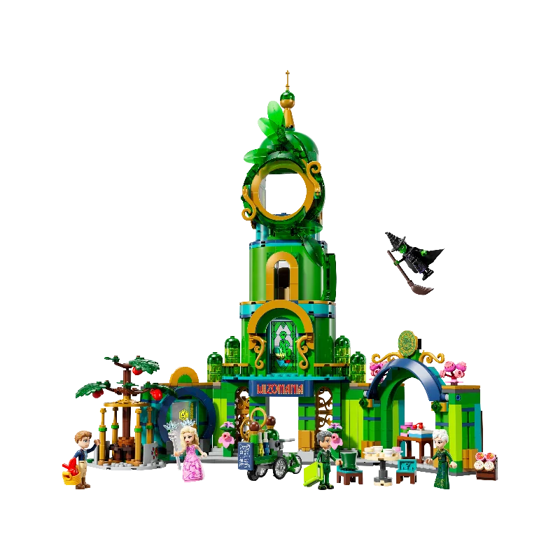 Precisely scaled LEGO miniaturesWelcome to Emerald City