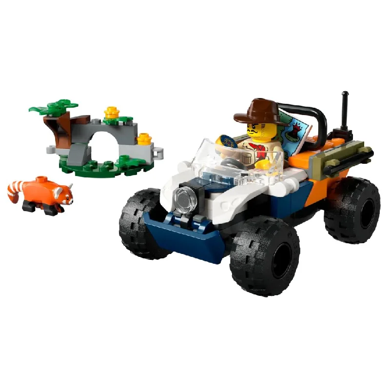 Encouraging teamwork LEGO gamesCity Jungle Explorer ATV Red Panda Mission by Lego