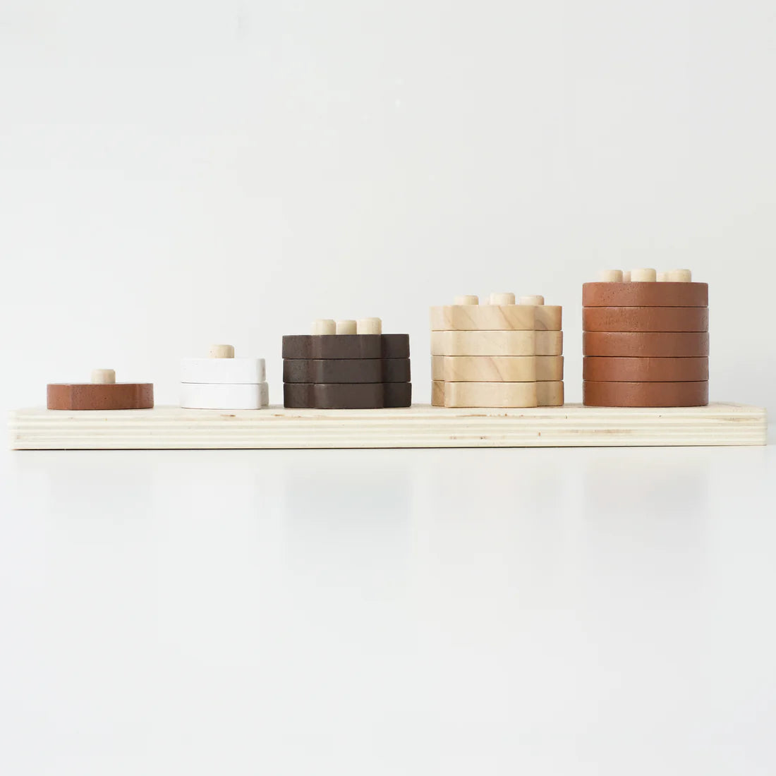 sustainable wooden toys                   Count and Stack Toy