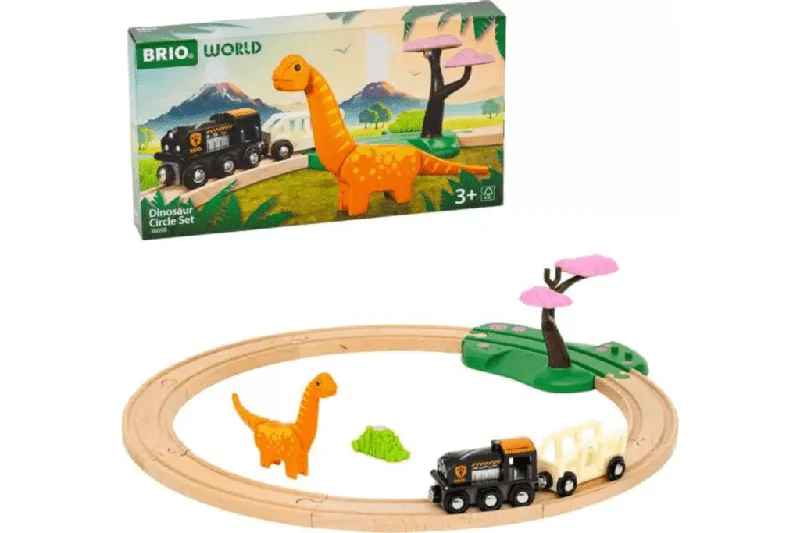 classic wooden toys for kids                Dinosaur Circle Set