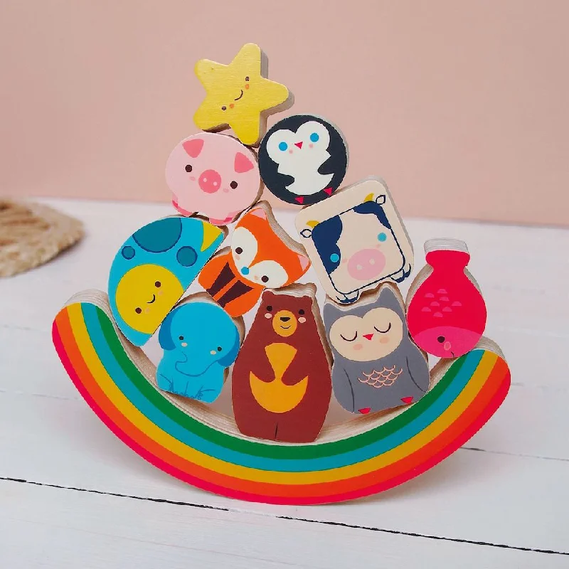 eco-friendly and sustainable wooden toys that promote environmental awareness                   3 in 1 Wooden Toy. Balancing, Figurines & Puzzle