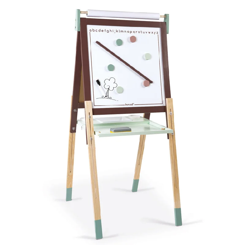 engaging and educational wooden toys                  Height Adjustable Blackboard