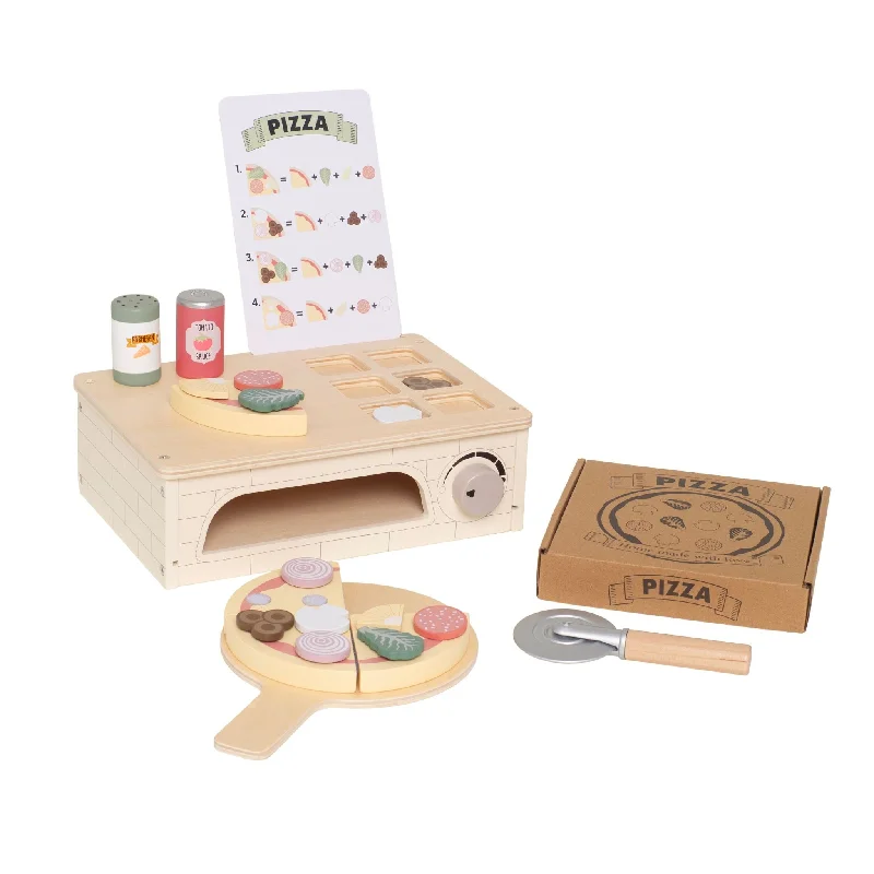robust and engaging wooden toys for kids                   Jabadabado Pizza Oven