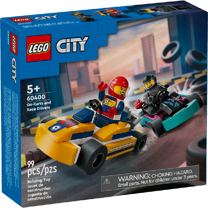 Stress-relieving LEGO buildingLEGO® City: Karts y Pilotos de Carreras