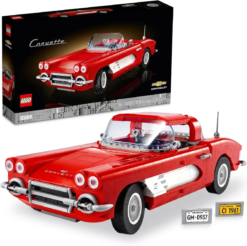 Reflecting popular cultures LEGO themesLEGO 10321 IconsCorvette Model Car Kits - Buildable Classic Corvette Set for Adults, Ages 18 Ideas for Men, Women, Car Lovers Reflecting popular cultures LEGO themesLEGO 10321 IconsCorvette Model Car Kits - Buildable Classic Corvette Set for Adults, Ages 18 Ideas for Men, Women, Car Lovers