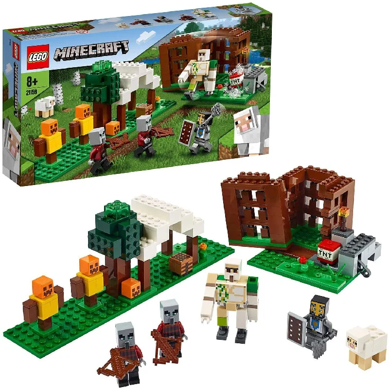 Creatively inspiring LEGOLEGO 21159 MINECRAFT The Pillager Outpost Action Figures