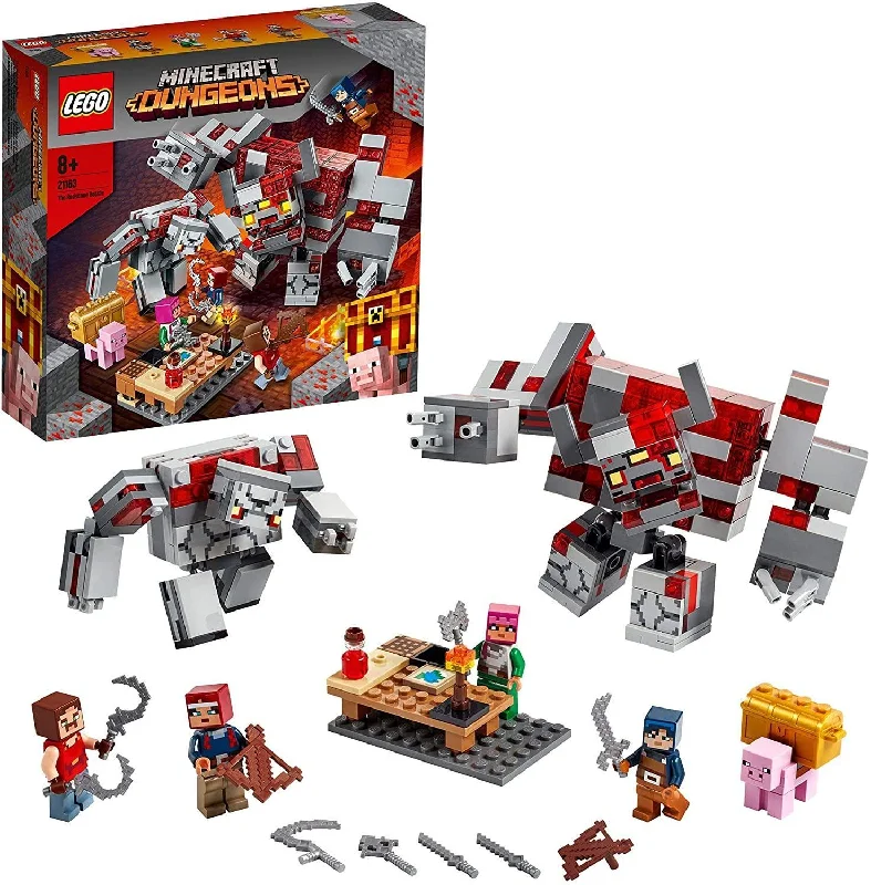 Offering hours of entertainment LEGOLEGO MINECRAFT 21163 The Redstone Battle Building Set Offering hours of entertainment LEGOLEGO MINECRAFT 21163 The Redstone Battle Building Set