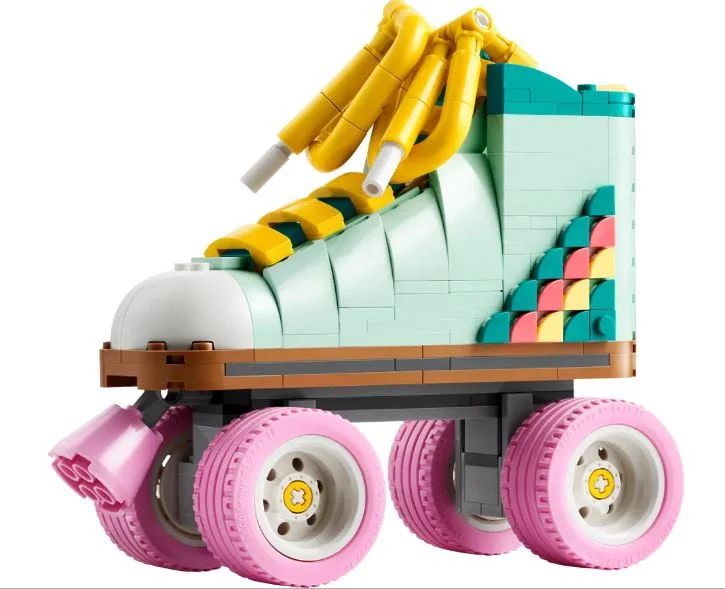 Fostering patience and perseverance LEGOLEGO 31148 RETRO ROLLER SKATE