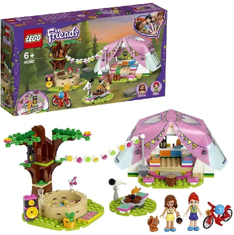 Promoting fine art skills LEGO modelsLEGO FRIENDS 41392 Nature Glamping