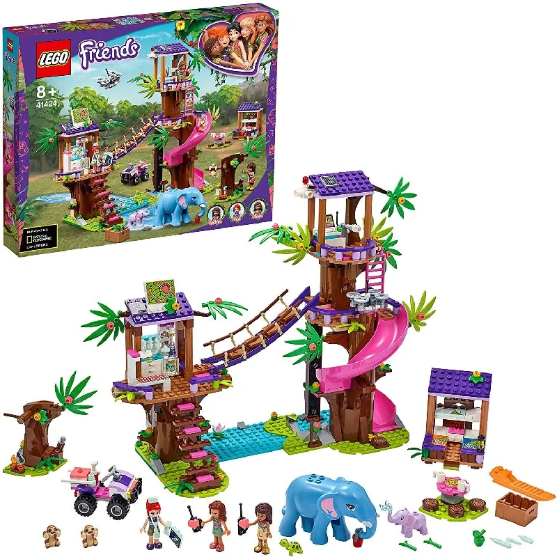 Promoting critical thinking LEGO challengesLEGO FRIENDS 41424 Jungle Rescue Base Set