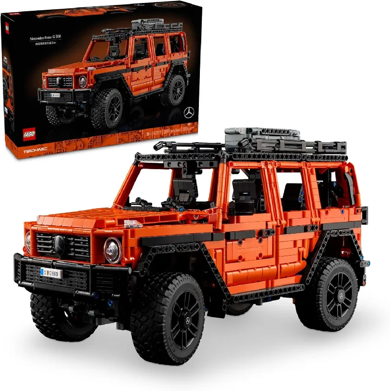 Stimulating and engaging LEGO playLEGO 42177 Technic Mercedes-Benz G 500 Professional Line Car Building Set, G-Wagon Model Car Gift for Adults, 4X4 and Off-Road Vehicle, Mercedes-Benz Collectibles and Merchandise, Stimulating and engaging LEGO playLEGO 42177 Technic Mercedes-Benz G 500 Professional Line Car Building Set, G-Wagon Model Car Gift for Adults, 4X4 and Off-Road Vehicle, Mercedes-Benz Collectibles and Merchandise,
