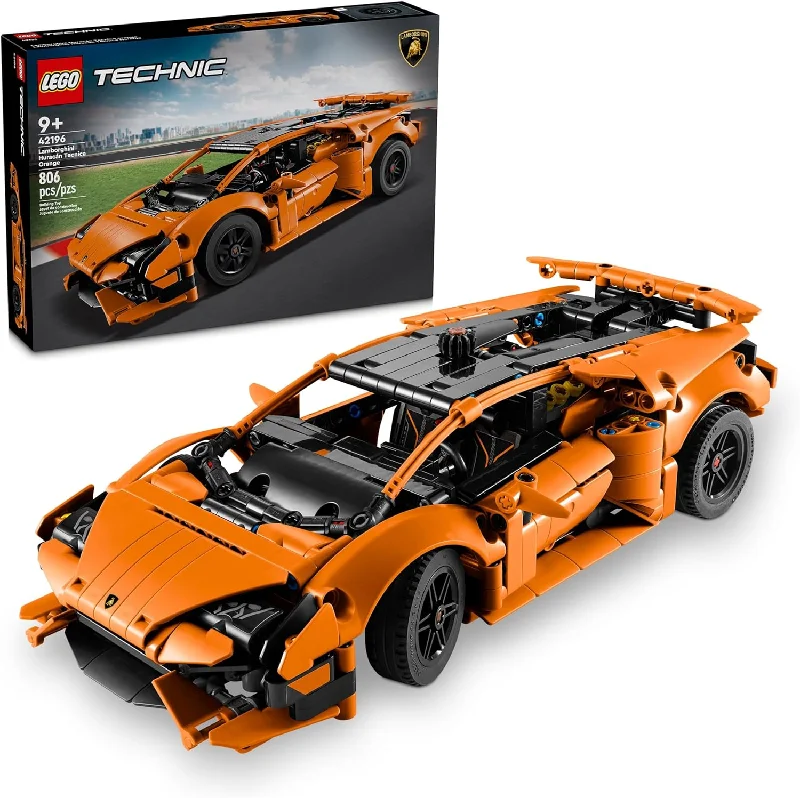 Environmentally friendly LEGO materialsLEGO 42196 Technic Lamborghini Huracán Tecnica Orange Advanced Building Toy, Lamborghini Car Toy for Kids Room Décor, Model Car Vehicle Set for Boys and Girls Ages 9 and Up Environmentally friendly LEGO materialsLEGO 42196 Technic Lamborghini Huracán Tecnica Orange Advanced Building Toy, Lamborghini Car Toy for Kids Room Décor, Model Car Vehicle Set for Boys and Girls Ages 9 and Up