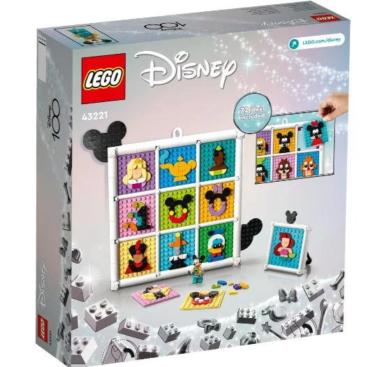 Family-friendly LEGO experiencesLEGO 43221 DISNEY - 100 YEARS OF DISNEY ANIMATION ICONS Family-friendly LEGO experiencesLEGO 43221 DISNEY - 100 YEARS OF DISNEY ANIMATION ICONS