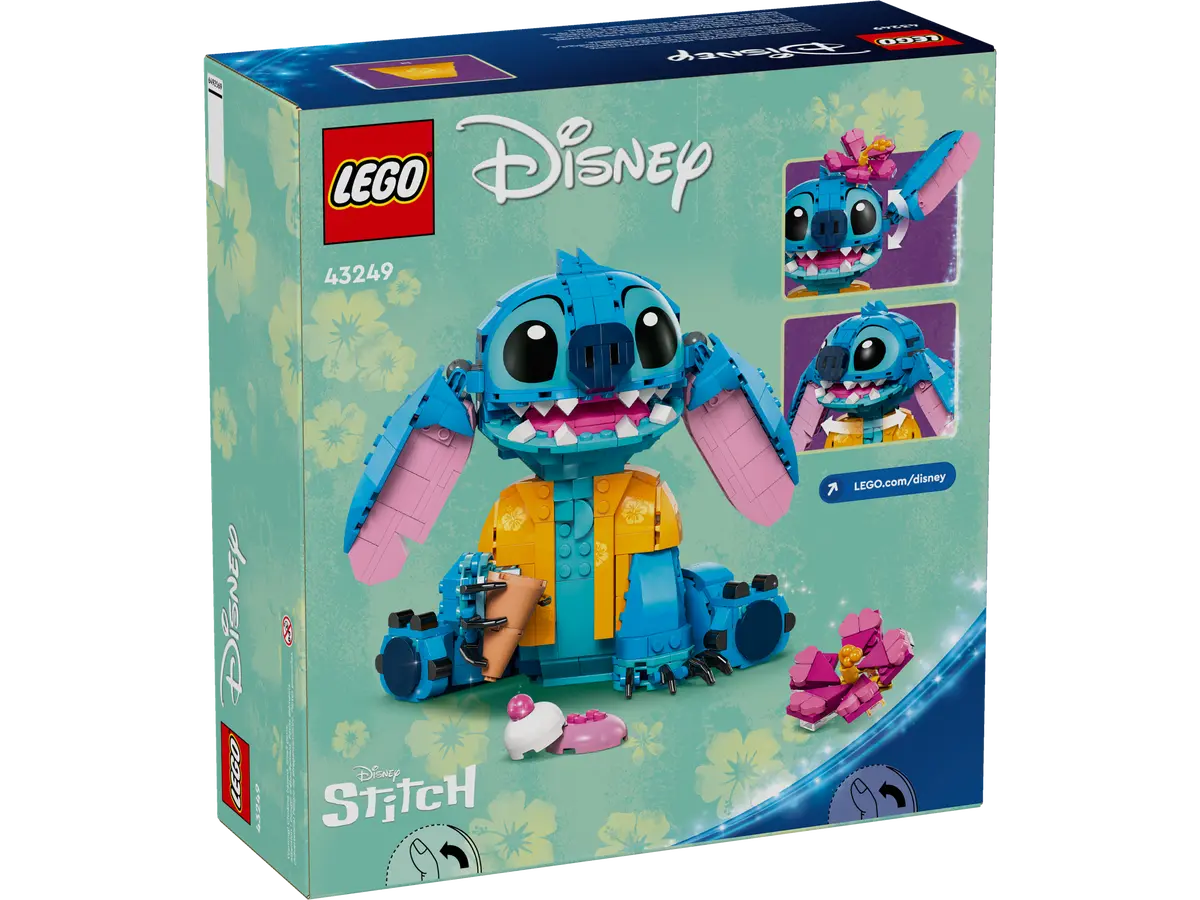 Promoting fine art skills LEGO modelsLEGO 43249 DISNEY - STITCH