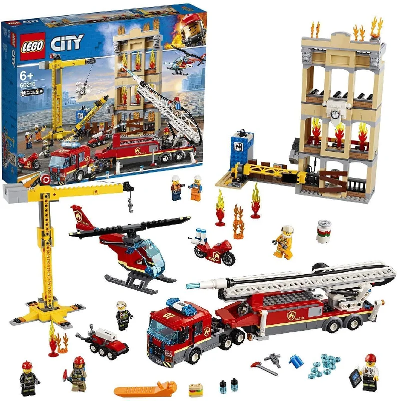 Adorable and charming LEGO charactersLEGO 60216 CITY Fire Downtown Fire Brigade with Fire Engine Truck Adorable and charming LEGO charactersLEGO 60216 CITY Fire Downtown Fire Brigade with Fire Engine Truck