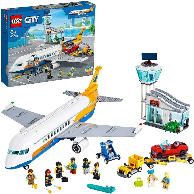 Creatively inspiring LEGOLEGO CITY 60262 Airport Passenger Airplane Playset