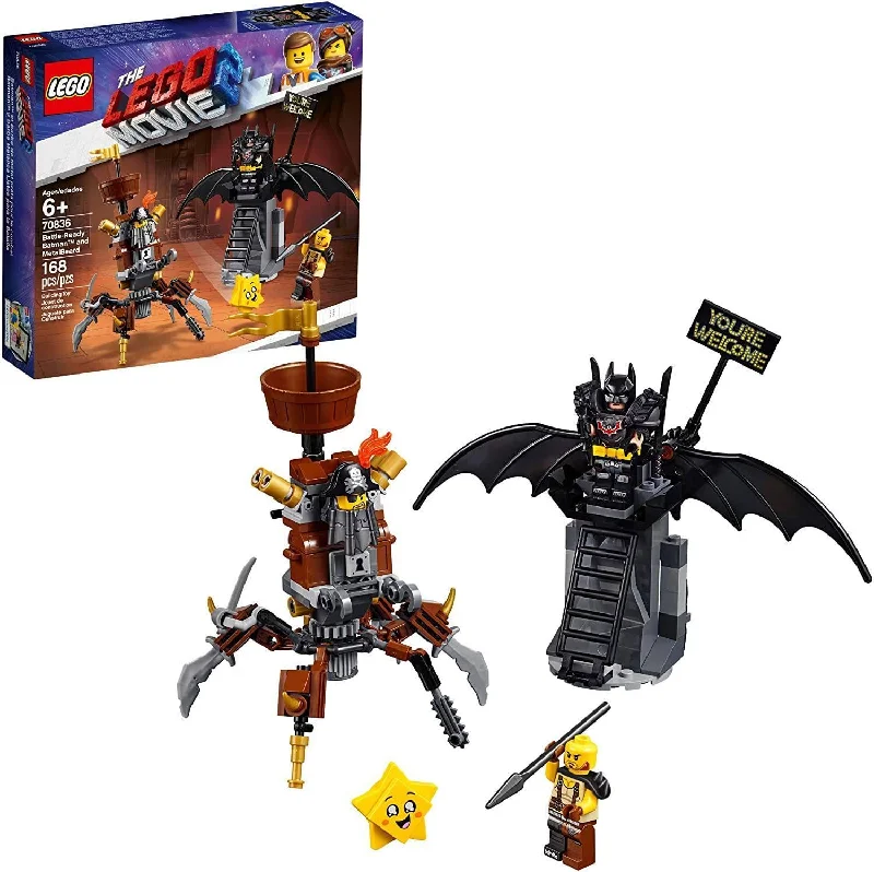 Adorable and charming LEGO charactersLEGO BATMAN 70836 LEGO THE MOVIE 2 Battle Ready Batman and MetalBeard Building Kit Adorable and charming LEGO charactersLEGO BATMAN 70836 LEGO THE MOVIE 2 Battle Ready Batman and MetalBeard Building Kit
