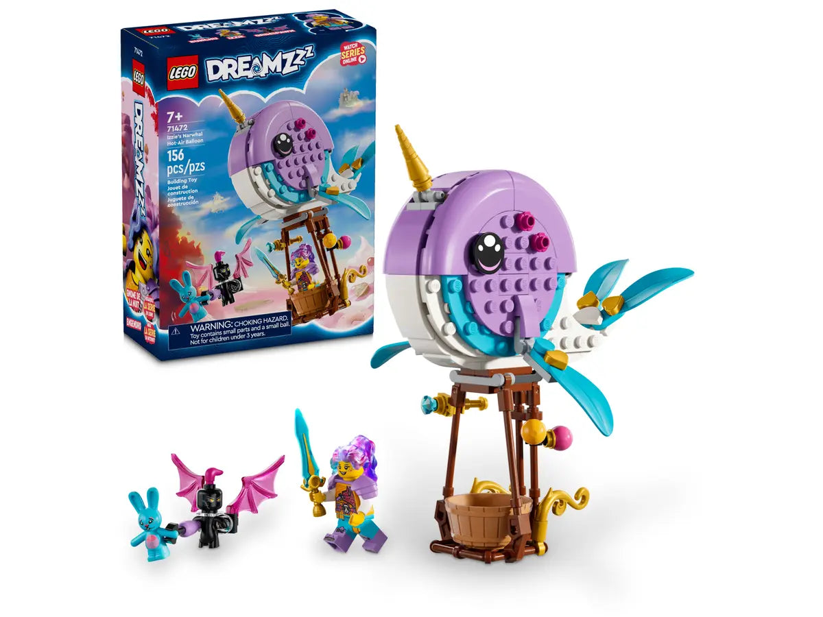 Endlessly replayable LEGO scenariosLEGO 71472 - DREAMZZZ - IZZIES NARWHAL HOT-AIR BALLOON Endlessly replayable LEGO scenariosLEGO 71472 - DREAMZZZ - IZZIES NARWHAL HOT-AIR BALLOON