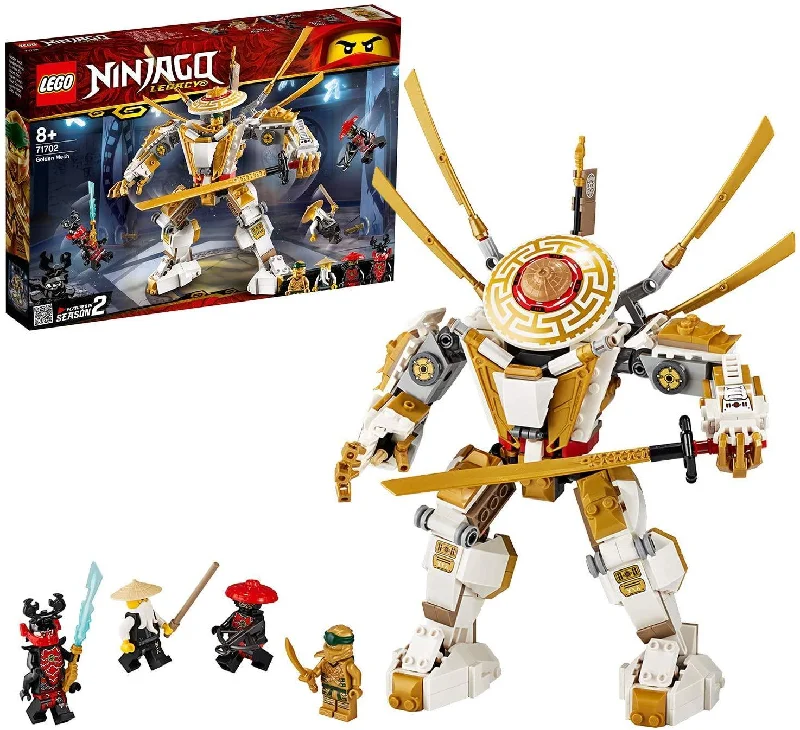 Offering hours of entertainment LEGOLEGO NINJAGO 71702 Legacy Golden Mech