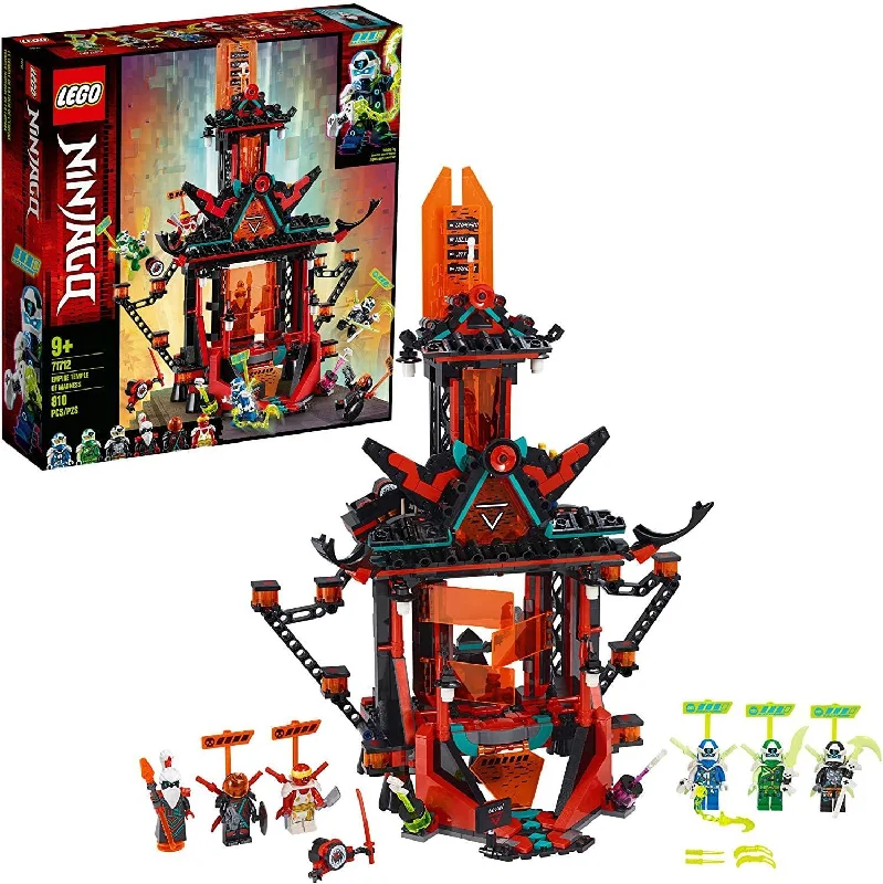 Age-appropriate LEGO toysLEGO 71712 NINJAGO Empire Temple of Madness Building Kit