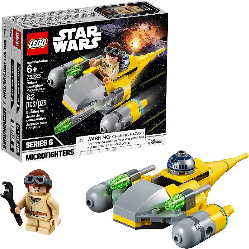Offering educational value LEGOLEGO STAR WARS 75223 Star Wars Naboo Starfighter Microfighter Offering educational value LEGOLEGO STAR WARS 75223 Star Wars Naboo Starfighter Microfighter