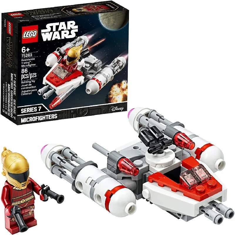 Offering hours of entertainment LEGOLEGO STAR WARS 75263 Star Wars Resistance Y-Wing Microfighter Toy Building Kit Offering hours of entertainment LEGOLEGO STAR WARS 75263 Star Wars Resistance Y-Wing Microfighter Toy Building Kit