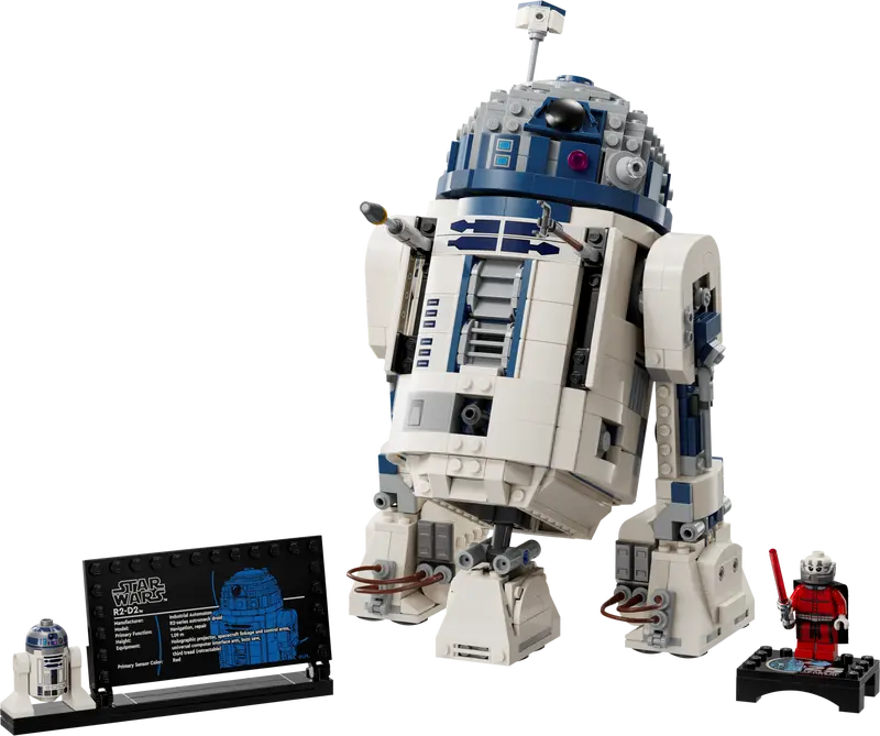 Intricate and intricate LEGO designsLEGO 75379 STAR WARS - R2-D2