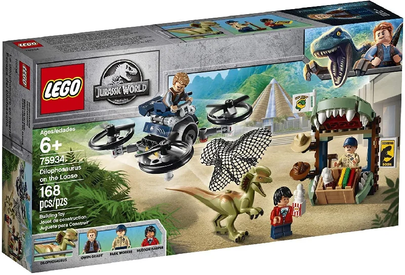 Creatively inspiring LEGOLEGO 75934 Jurassic World Dilophosaurus on The Loose Building Kit