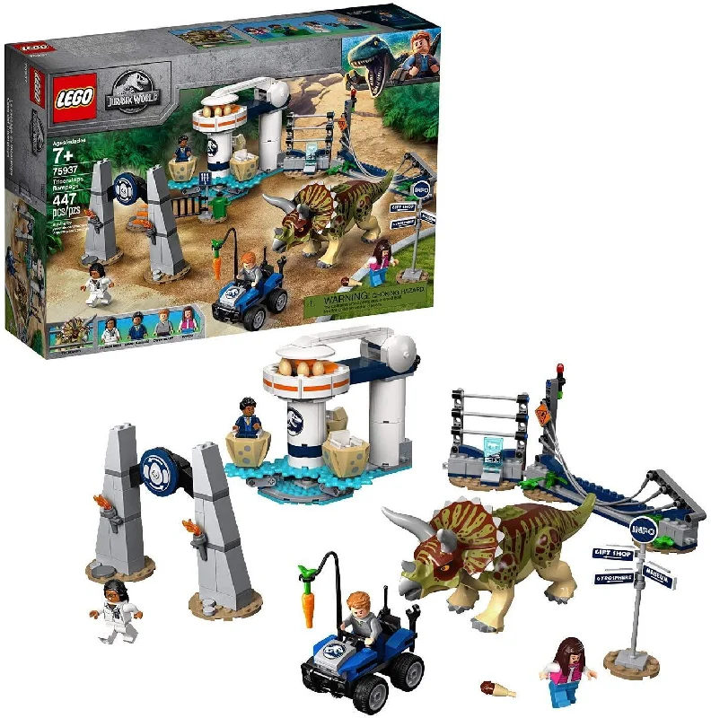Engagement-boosting LEGO activitiesLEGO 75937 Jurassic World Triceratops Rampage