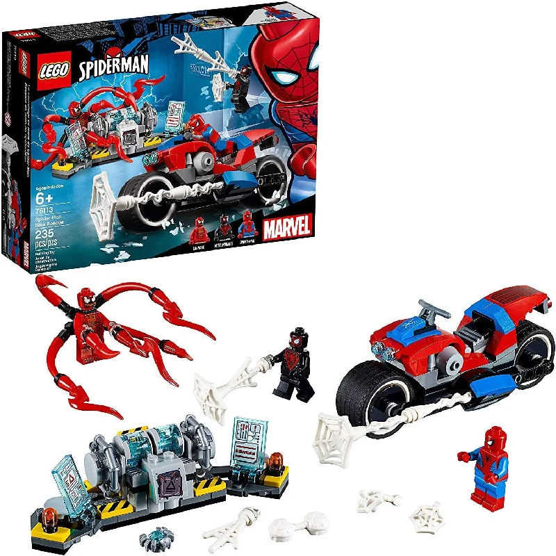 Beautifully crafted LEGO sculpturesLEGO SPIDER-MAN 76113 Bike Rescue