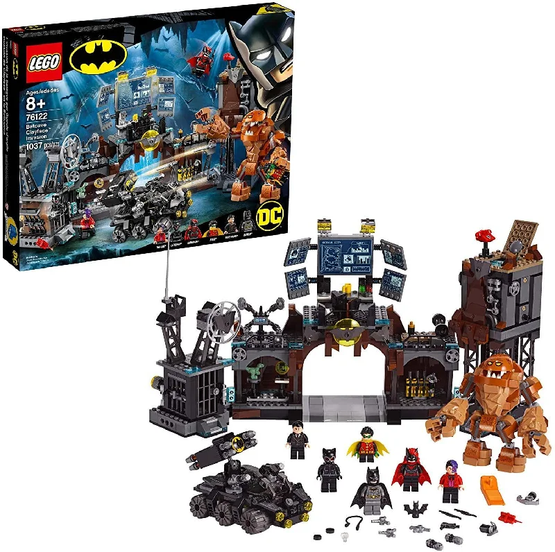 Offering hours of entertainment LEGOLEGO DC 76122 Batman Batcave Clayface Invasion