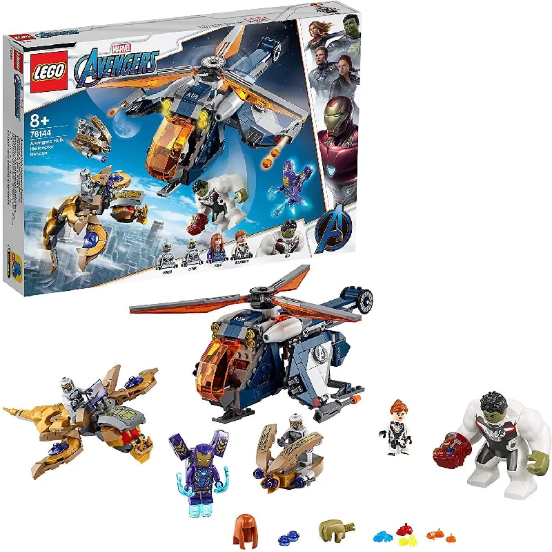 Offering a sense of accomplishment LEGOLEGO MARVEL 76144 Super Heroes Marvel Avengers Endgame Hulk Helicopter Rescue Offering a sense of accomplishment LEGOLEGO MARVEL 76144 Super Heroes Marvel Avengers Endgame Hulk Helicopter Rescue