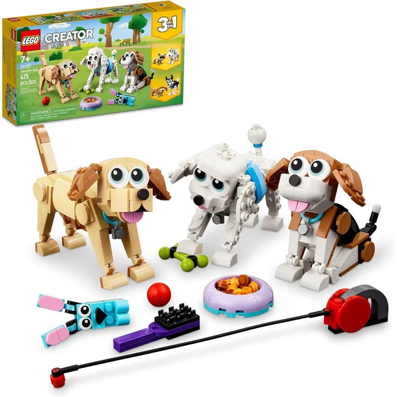 Environmentally friendly LEGO materialsLEGO Adorable Dogs Construction Blocks Set (31137) - TM Environmentally friendly LEGO materialsLEGO Adorable Dogs Construction Blocks Set (31137) - TM